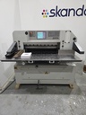 Used Schneider Senator 92 E-Line 36" Guillotine Cutter with Spare Blade and Cutting Sticks
