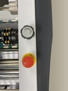 Used - QTopic 380F Single Sided Laminator/Sleeker with Foldable Feed Table