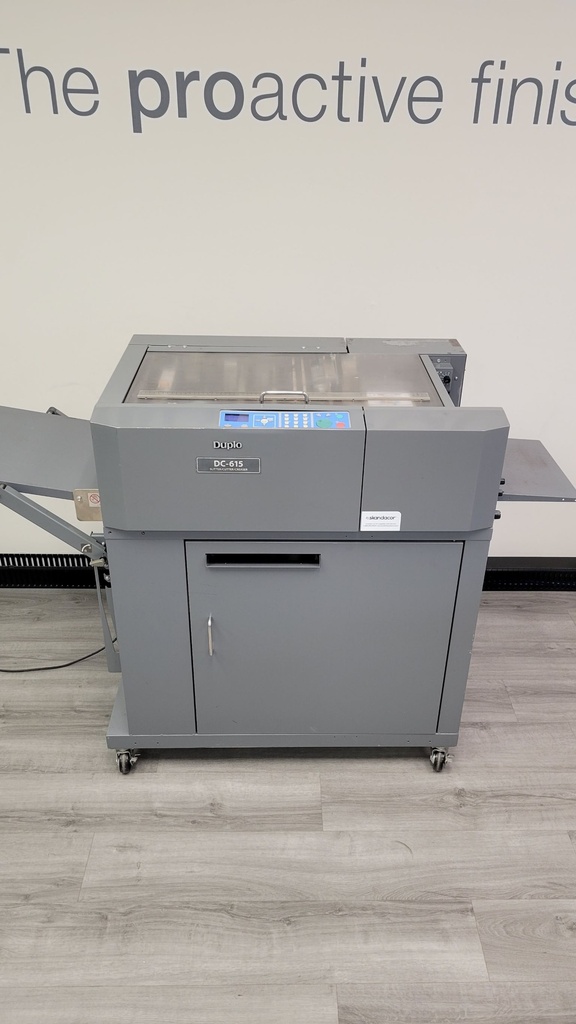 Used Duplo 615 PRO Slit/Cut/Crease Machine