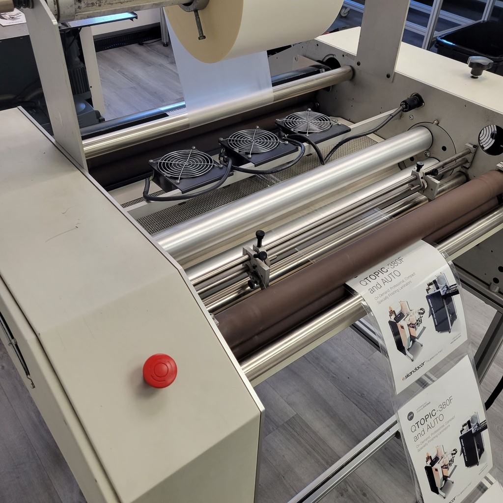 Used Ledco Industrial 30” Automated Lamination System (3 machines: Feeder/Laminator/Trimmer)