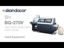 Used Standard Horizon BQ-270V Perfect Binder