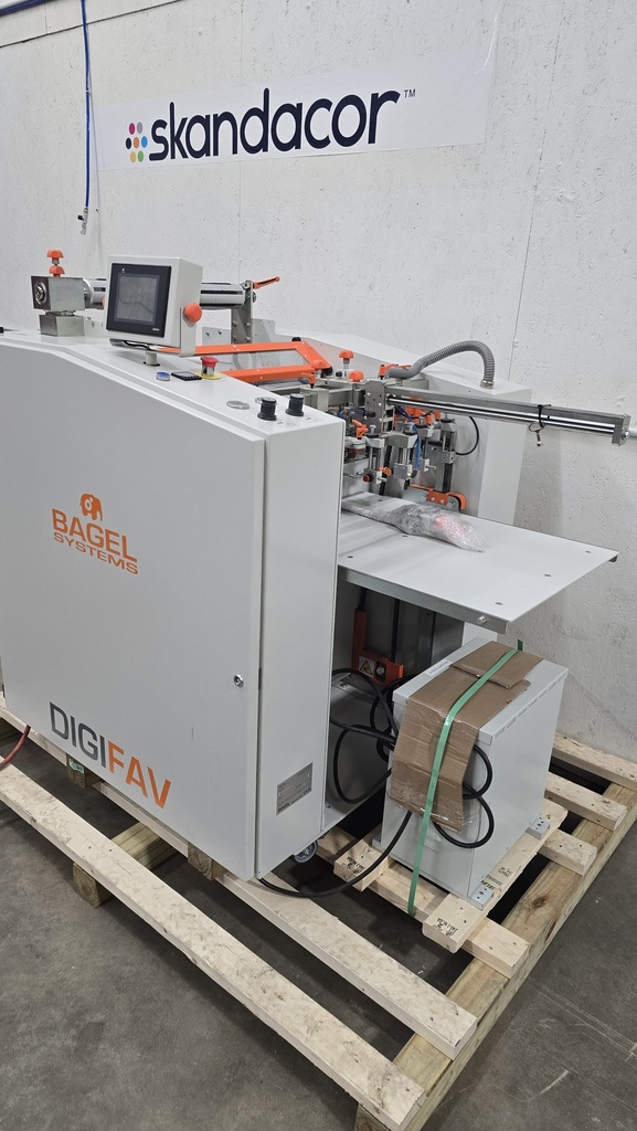 Certified Used Bagel Digifav B2 Compact Industrial Single Sided Auto Laminator