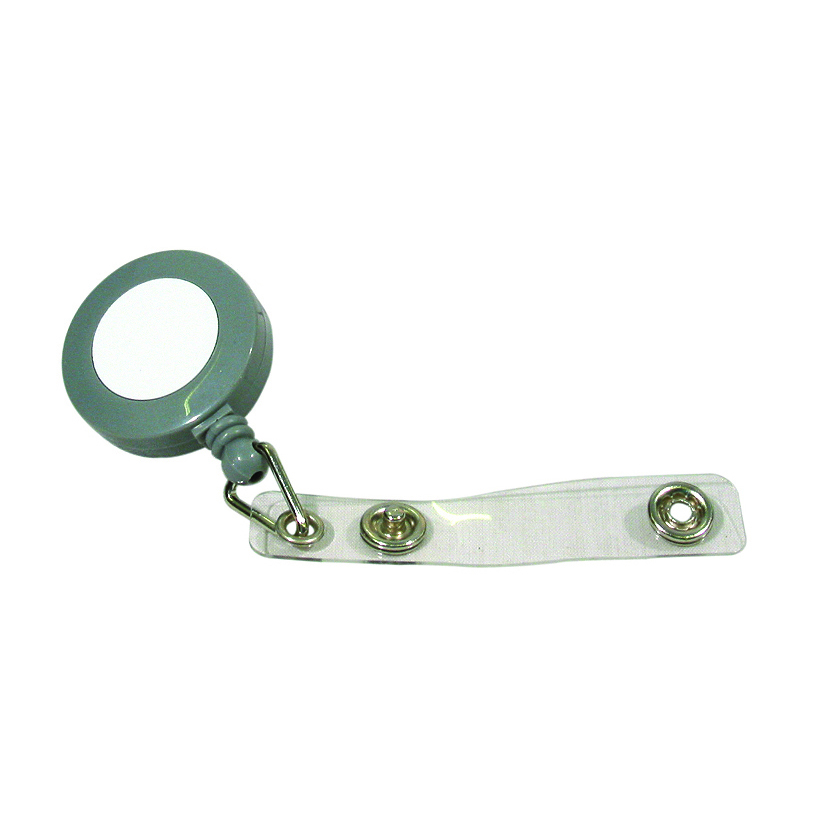 SECURpro Badge Reels - Gray 25/Pack
