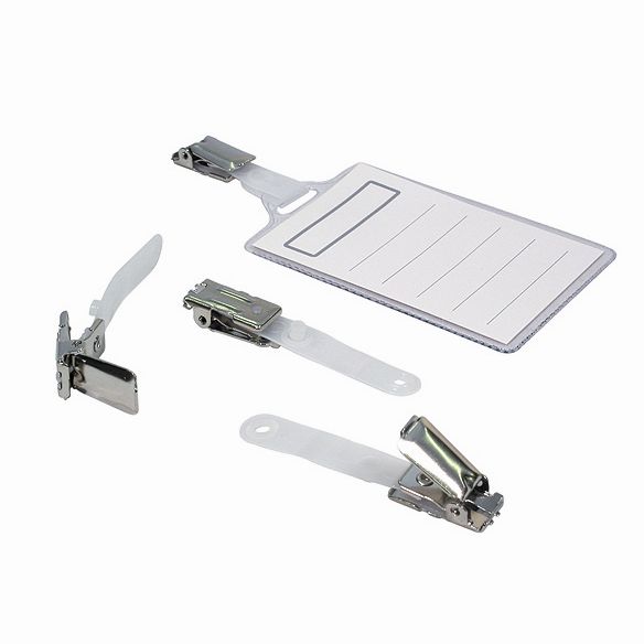 SECURpro European Style Badge Clip 100/pack