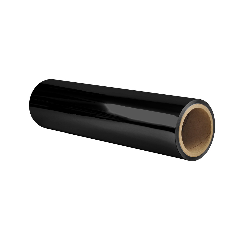 SLEEKpro Black Metallic Foil 12" x 1000' x 3" Core A/I