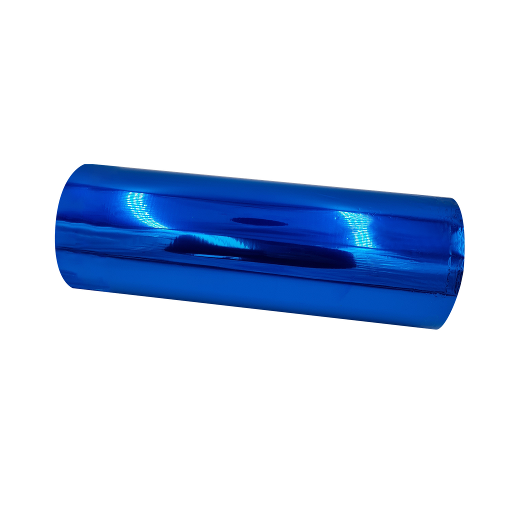 SLEEKpro Blue Metallic Foil 12&quot; x 500' x 1&quot; Core A/I