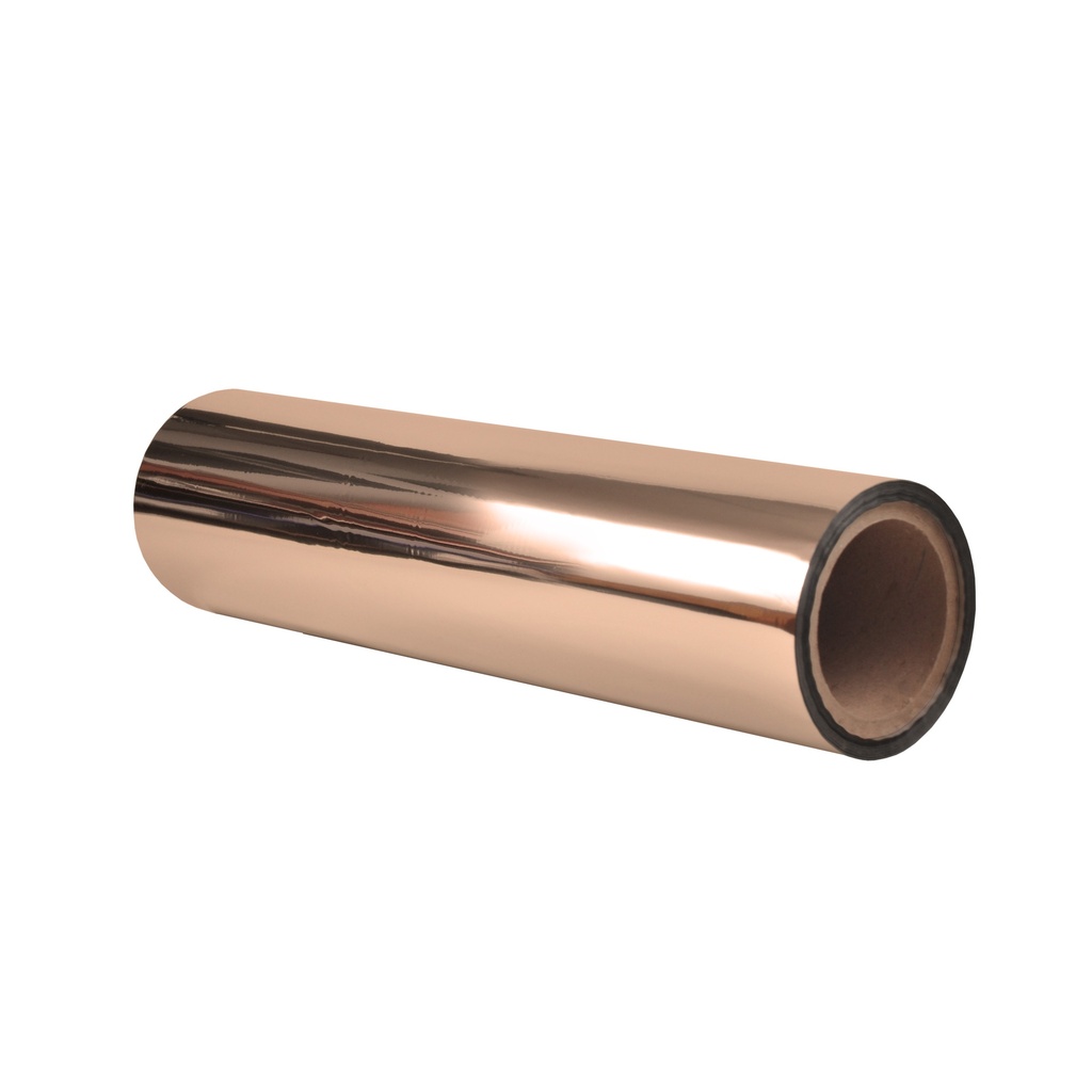 SLEEKpro Rose Gold Metallic Foil 12" x 500' x 1" Core A/I