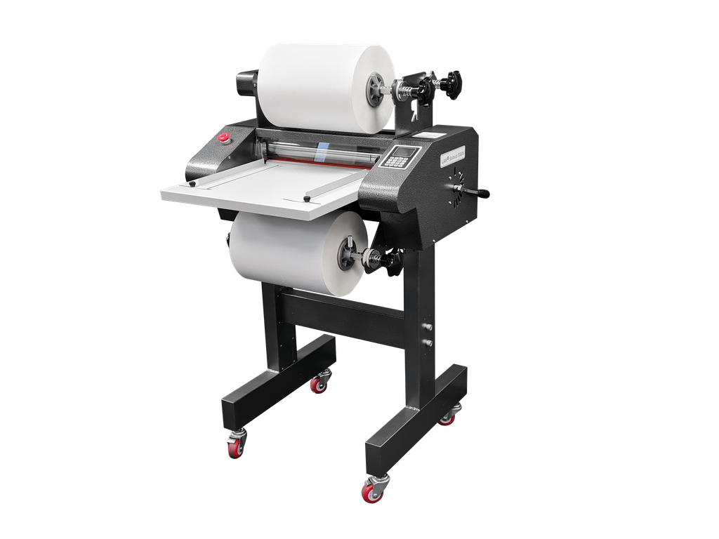 LAMpro Bobcat S15M 15" Hot Roll Dual Laminator w/Stand and Casters