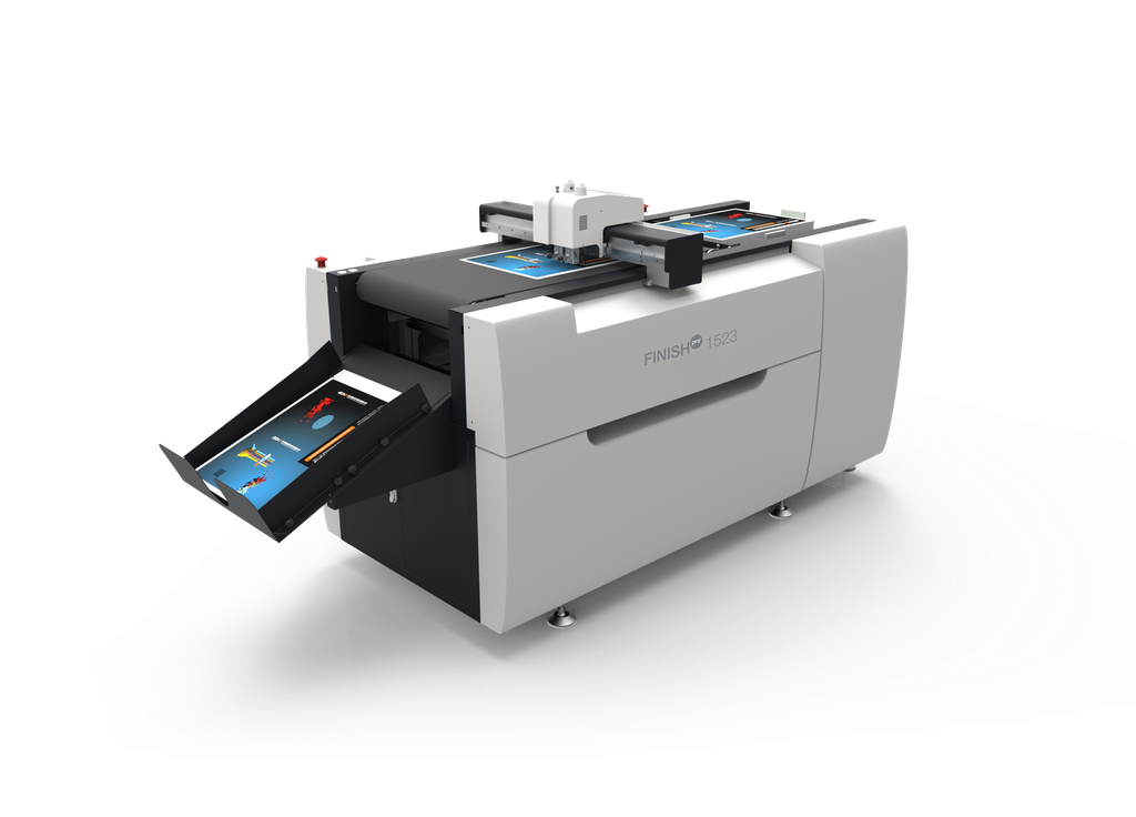FINISHpro 1523 AF Die Cutter with Drag Knife and Creasing Tool