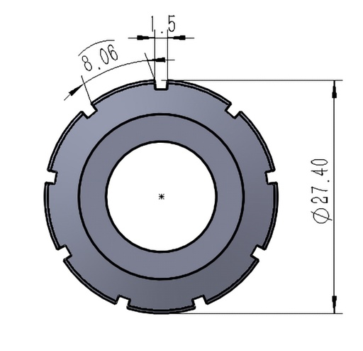 [8H171.20.18.0000315] E19-22 Perf Blade for PTK Tool Suit on FINISHpro series