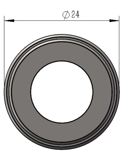 [8H171.10.01.0008537] 2mm Creasing Wheel for FINISHpro series