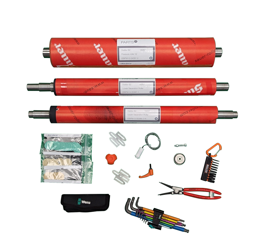 DigiFav B2 Spare Parts & Tool Kit with case