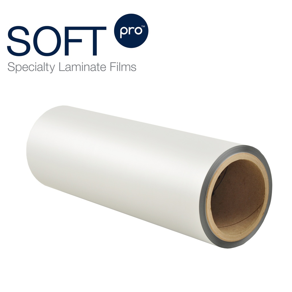 1.5 mil SOFTpro Matte 19.5" x 3280' x 3" Core A/I Laminate Film