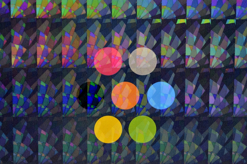 SLEEKpro Silver Crystal Holo (T) Metallic Foil 12'' x 3000' x 3" Core A/I