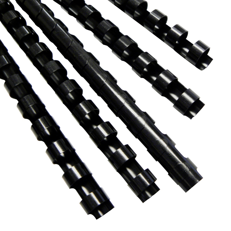 1/2" Black 19 Loop BINDpro Comb