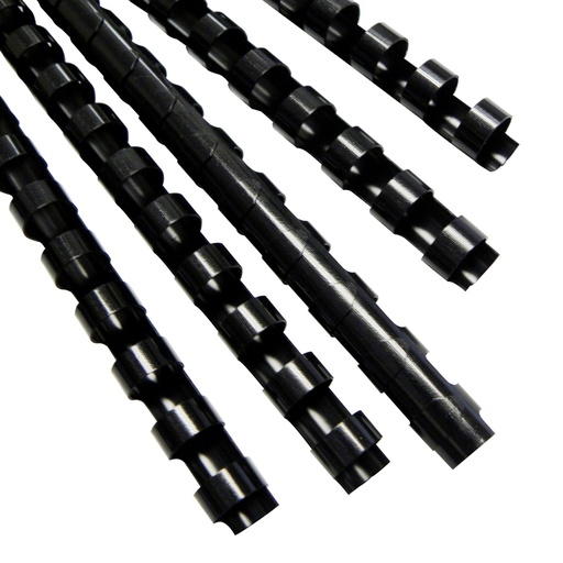 1/4" Black 19 Loop BINDpro Comb