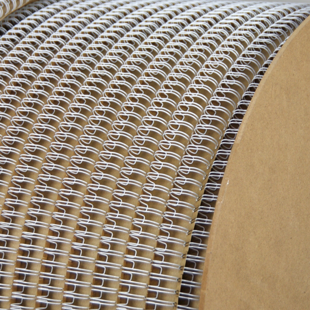 1/4" White 3:1 Pitch BINDpro Wire-O Spool 93000 Loops