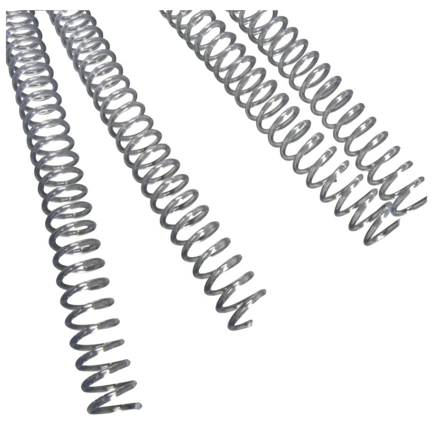 20 mm 36" Clear BINDpro 5:1 Pitch Plastic Coil