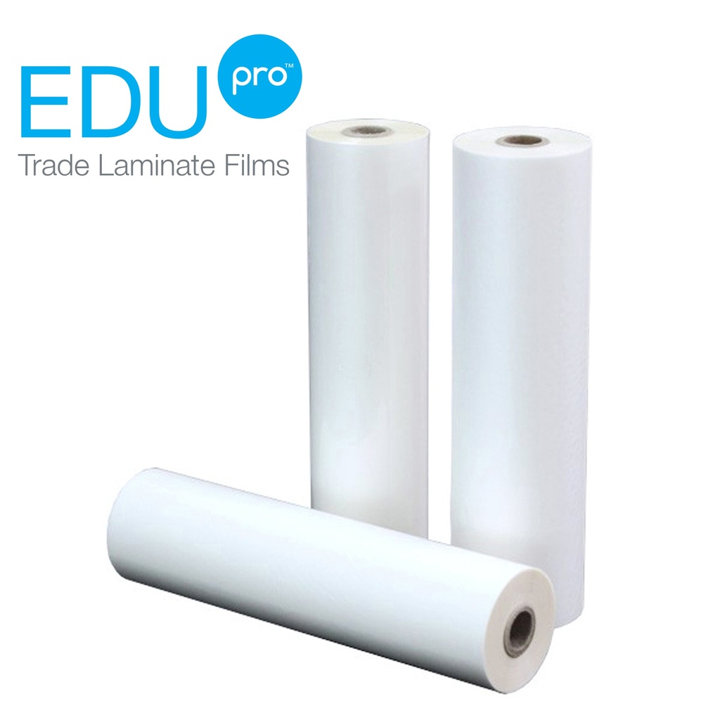 3.0 mil EDUpro Gloss 25" x 250' x 1" Core A/I Laminate Film