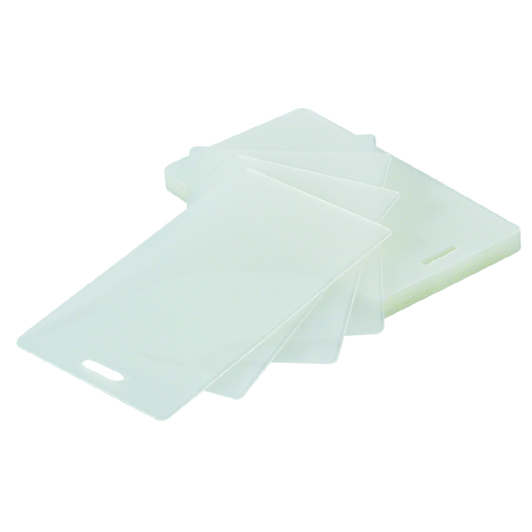 7.0 mil POUCHpro Gloss Luggage Tag w/ slot 2 1/2&quot; x 4 1/4&quot;