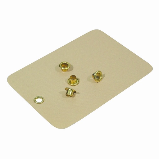 [TCEY6246] FASpro #25 Brass Plated Eyelets 10,000/Pack