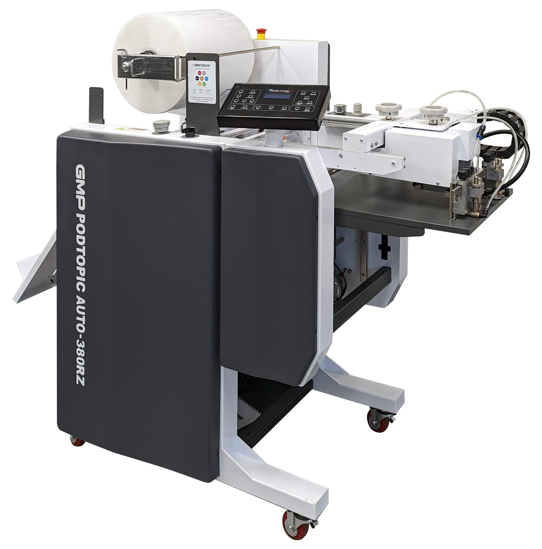 ノッポページ PODTopic 380 Auto Single Side Laminator with Flying Knife | Skandacor