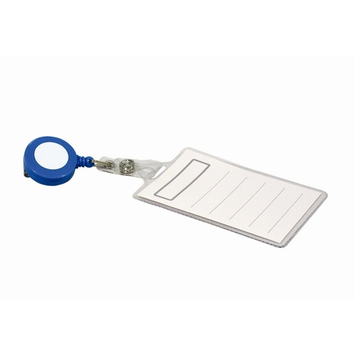 [VSBR0212] SECURpro Badge Reels - Blue 25/Pack