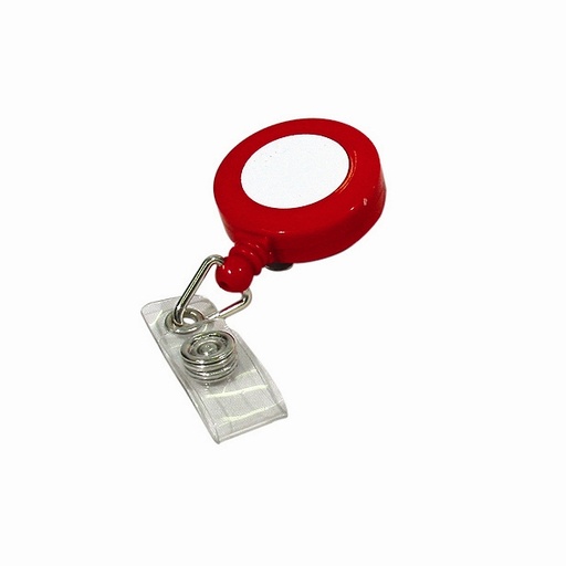 [VSBR0312] SECURpro Badge Reels - Red 25/Pack