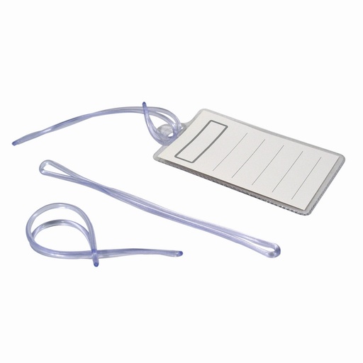 [VSLV0610] SECURpro Vinyl Luggage Loop 100/pack