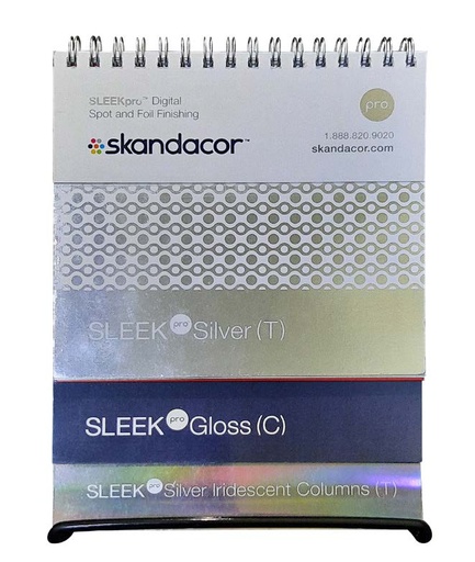 [SPMBS] SLEEKpro Materials Swatchbook Wire Bound with stand