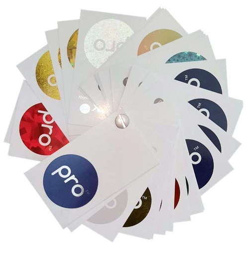 [MSPM] Mini SLEEKpro Materials Swatchbook with Corner Binding Post