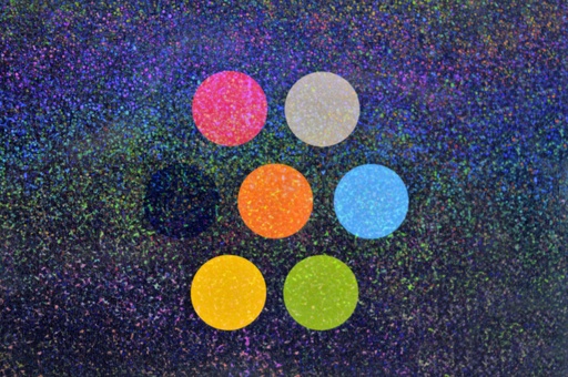 [PCX6112XD] SLEEKpro Clear Holo (T) Glitter 12'' x 500' x 1'' Core A/I