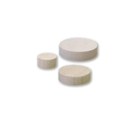 [8CHKK473-3] 3" x 3/4" Round Challenge Drill Blocks 12/Pack