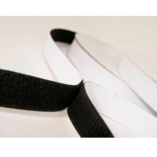 [TKTN27HB] 3/4" x 27.5 Yards FASpro Black Hook & Loop Tape, Hook