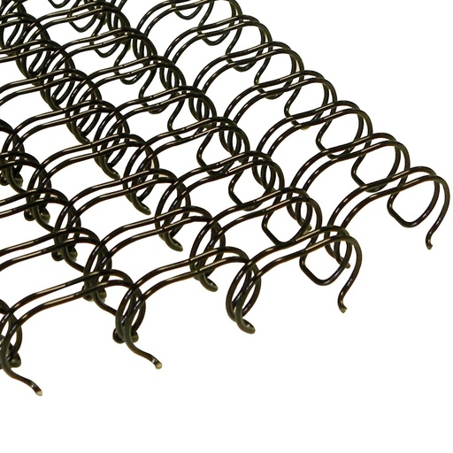 [JC1212XK] 5/8" Black 2:1 Pitch BINDpro Wire-O 21 Loops