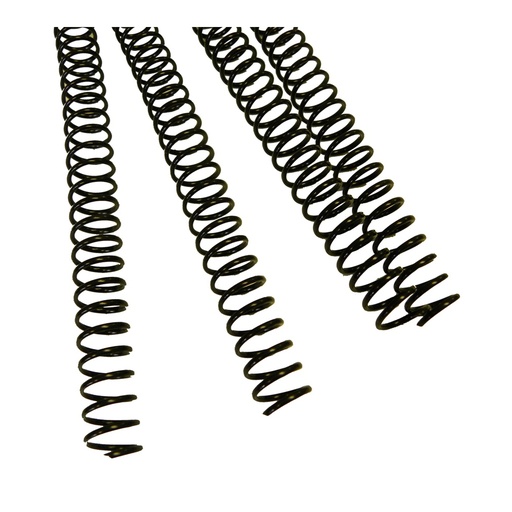 [J4BK12X8] 8 mm 12" Black BINDpro 4:1 Pitch Plastic Coil